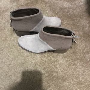 Toms Lacy boots. Never worn
